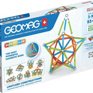 Geomag Supercolor Recycled – 93stuks