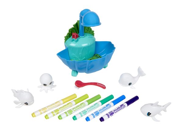 Crayola Washimals - Ocean Pets Lagoon Playset (4 zeedieren) - Afbeelding 5