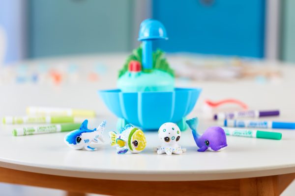 Crayola Washimals - Ocean Pets Lagoon Playset (4 zeedieren) - Afbeelding 7