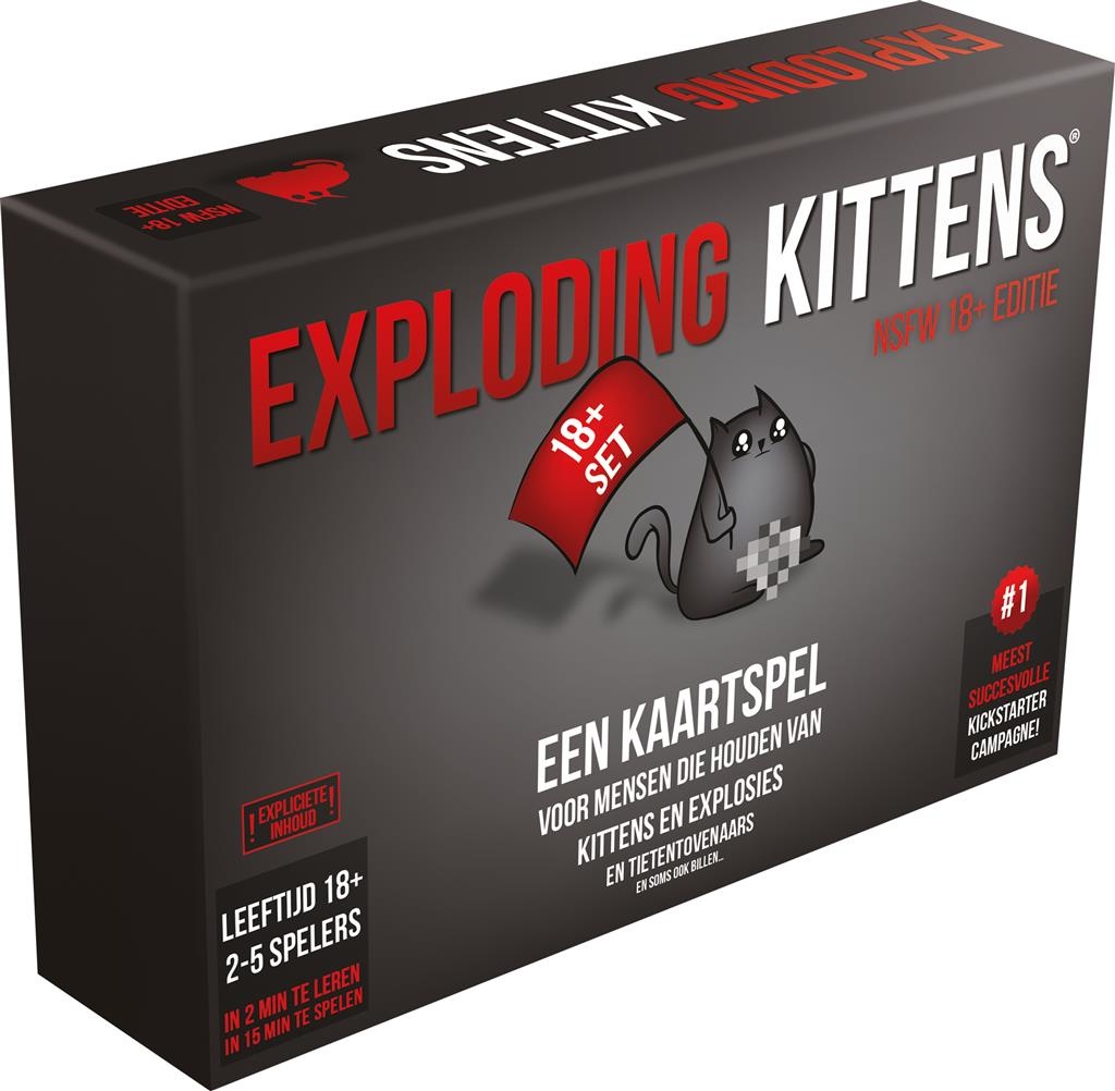 Exploding Kittens - NSFW 17+ (NL versie)