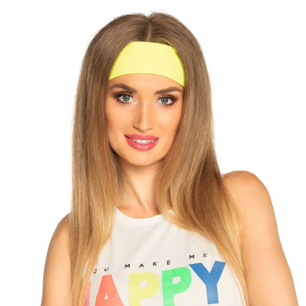 Hoofdband Retro NEON - 1 kleur - Afbeelding 2