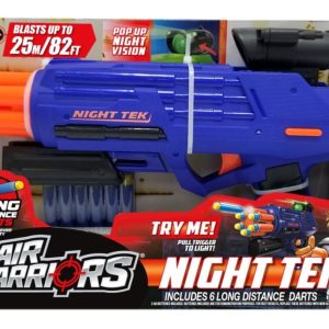 Air Warriors – Night Tek met 6 lange afstandspijltjes