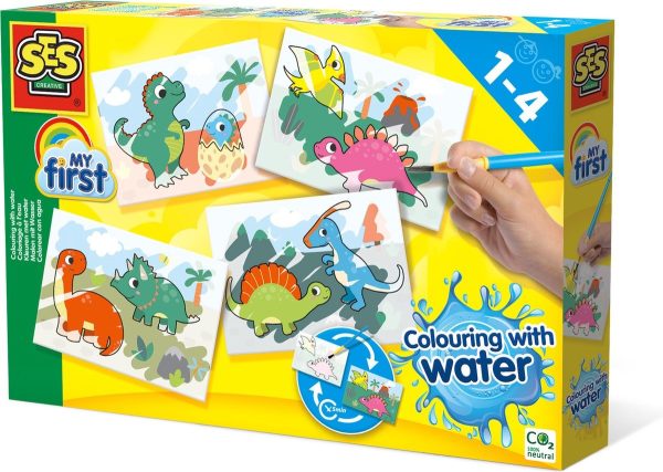 My First - Kleuren met water - Dino’s