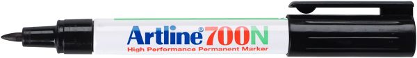 Artline Permanente Marker "700N" ronde punt, lijndikte 0.7mm - zwart