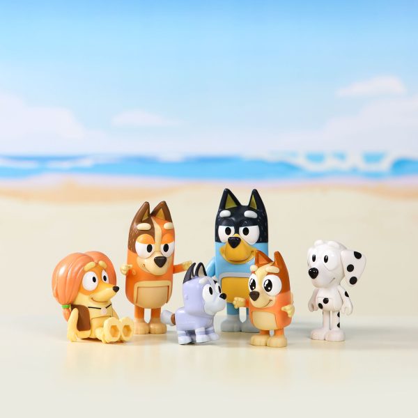 Bluey - Figurenset Heeler Family & Mates (8-pack) - Afbeelding 4