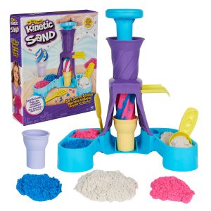 Kinetic Sand – Soft Serve Ice Cream Station Playset