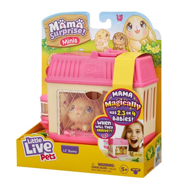 Little Live Pets - Mama Surprise Mini - Lil'Mouse - Afbeelding 4