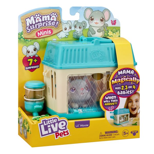 Little Live Pets - Mama Surprise Mini - Lil'Mouse - Afbeelding 5