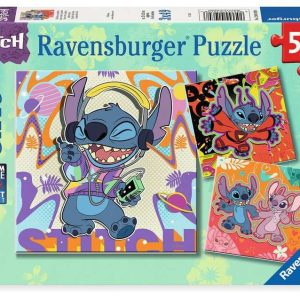 Puzzel (3x49stuks) – Disney Stitch