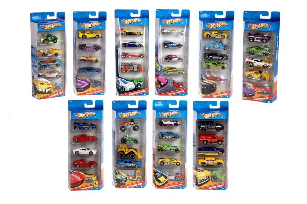 Hot Wheels - Auto's (5-pack)