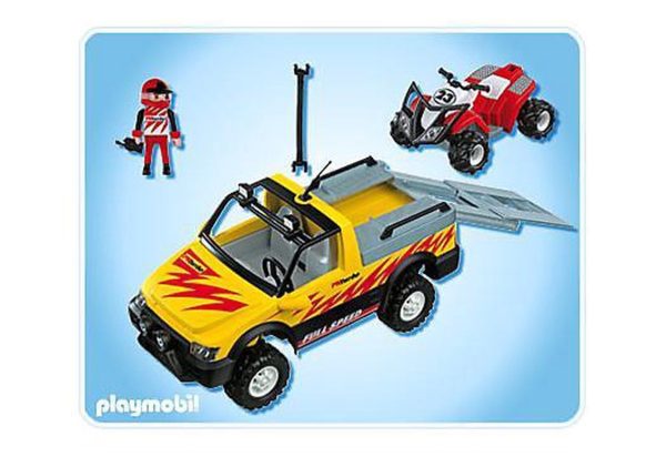 PM R/C - Pick-up met rode quad 4228 - Afbeelding 2