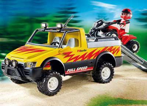 PM R/C - Pick-up met rode quad 4228 - Afbeelding 3