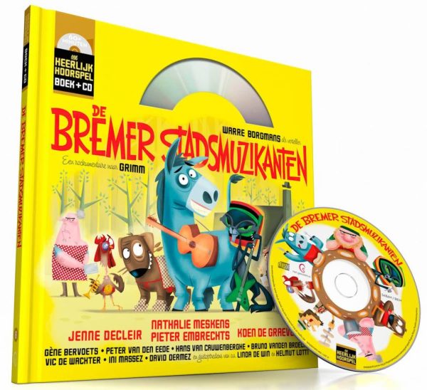 Heerlijke hoorspelen - De Bremer stadsmuzikanten (boek + CD)
