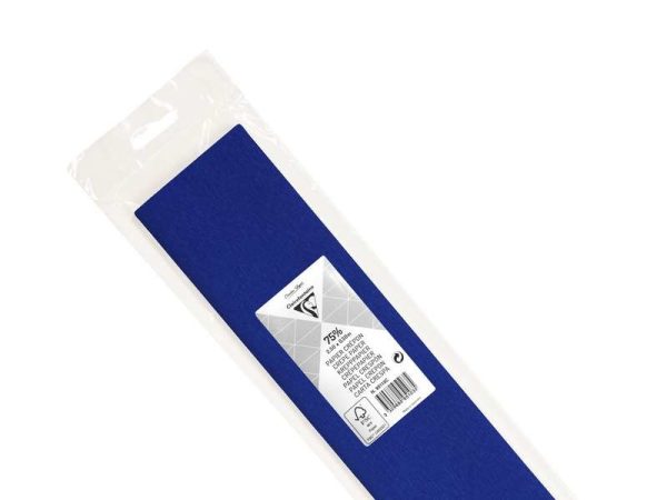 Crêpepapier Exaclair 250x50cm - donkerblauw - Afbeelding 4