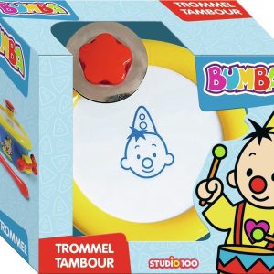 Bumba – Trommel met bekken & twee trommelstokjes