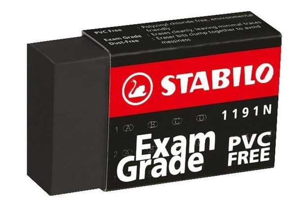 Stabilo Exam Grade - Grafietpotlood HB 4stuks + slijper + gom - Afbeelding 3