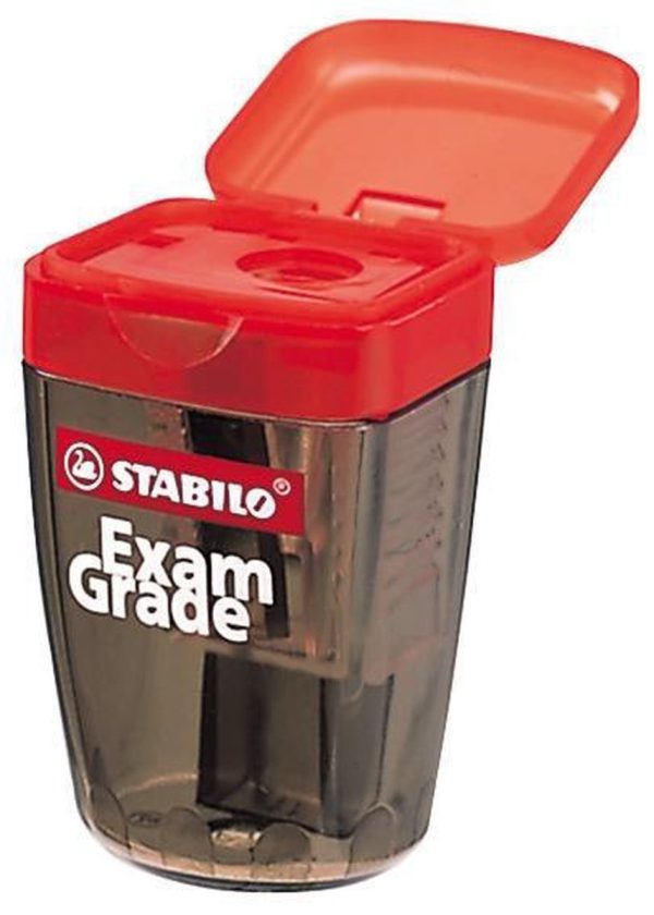 Stabilo Exam Grade - Grafietpotlood HB 4stuks + slijper + gom - Afbeelding 4