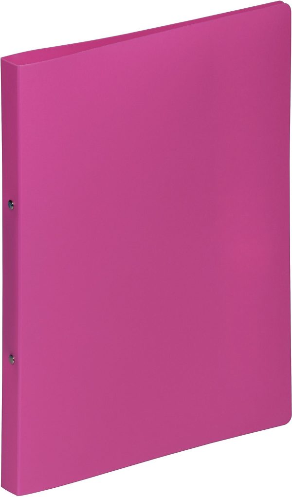 Pagna Ringmap "Lucy Colour" PP A4 2ringen/16mm - donkerroze