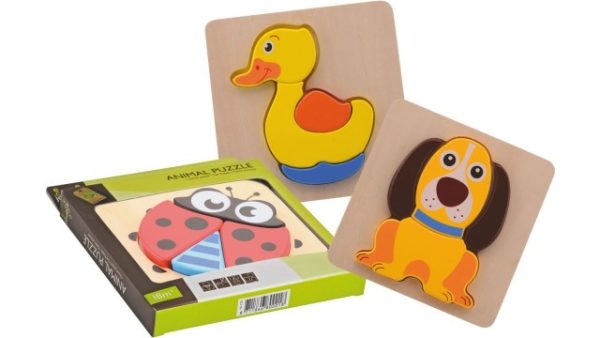 Jouéco - Dieren puzzel (hout)