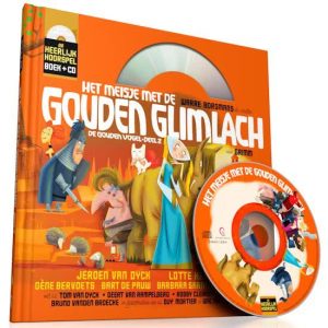 Heerlijke hoorspelen – Het meisje met de gouden glimlach (Boek + CD)