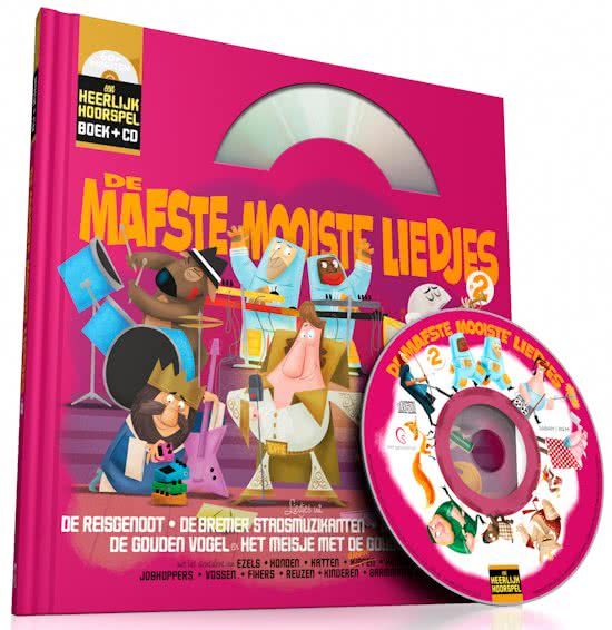 Heerlijke hoorspelen - De mafste mooiste liedjes 2 (boek + CD)
