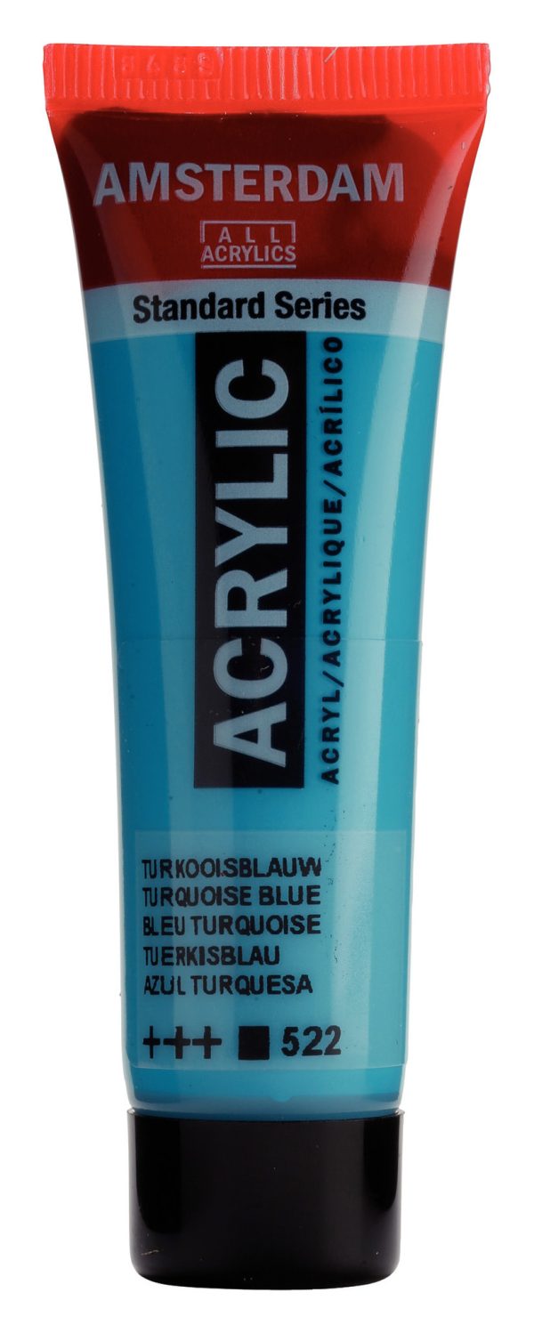 Acrylverf Amsterdam tube 20ml - Turkooisblauw