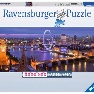 Puzzel (1000stuks) Panorama – Londen bij nacht