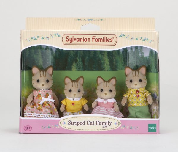 Sylvanian Families - Familie Gestreepte Kat - Afbeelding 4