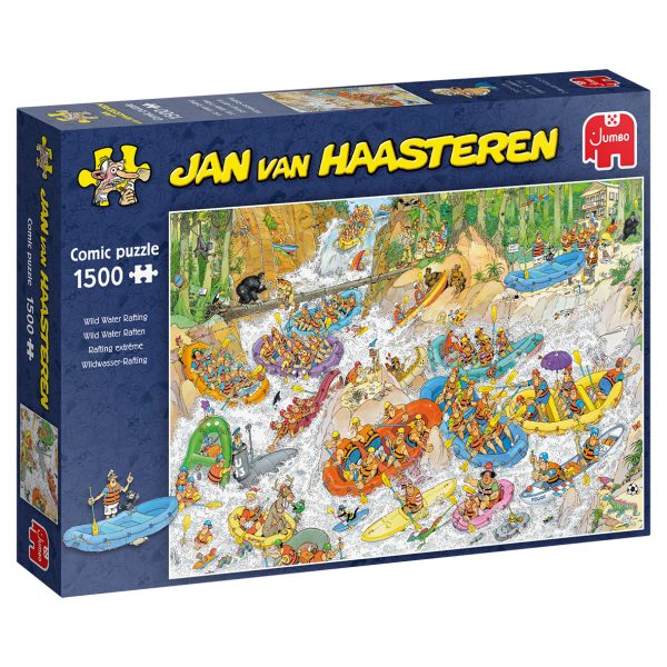 Jan van Haasteren Wild Water Raften 1500 stukjes