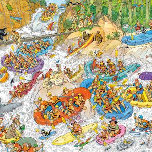 Jan van Haasteren Wild Water Raften 1500 stukjes
