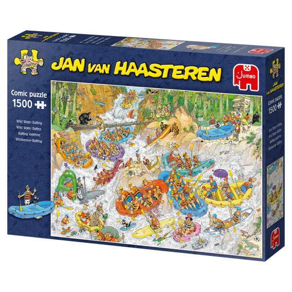 Jan van Haasteren Wild Water Raften 1500 stukjes - Afbeelding 3