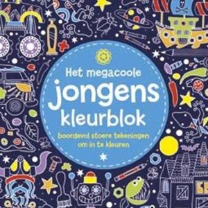 Het megacoole jongens kleurblok