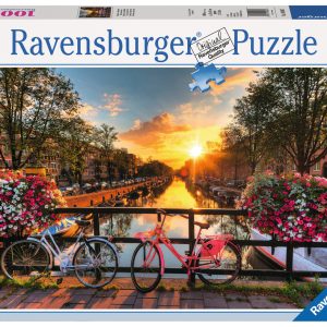 Puzzel (1000stuks) – Fietsen in Amsterdam
