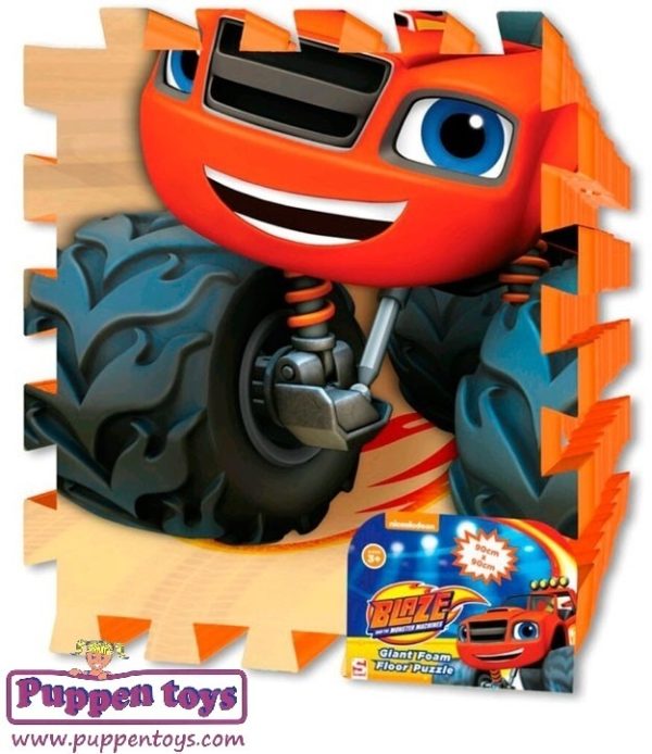 Blaze - XL Foam puzzel 9stuks