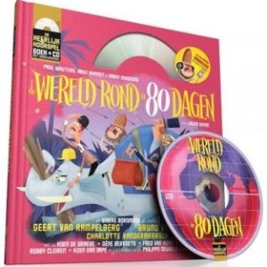 Heerlijke hoorspelen – De wereld rond in 80 dagen (Boek + CD)