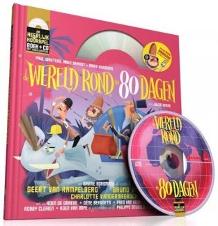 Heerlijke hoorspelen - De wereld rond in 80 dagen (Boek + CD)