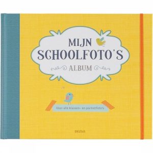 Deltas Mijn schoolfoto’s album (geel)