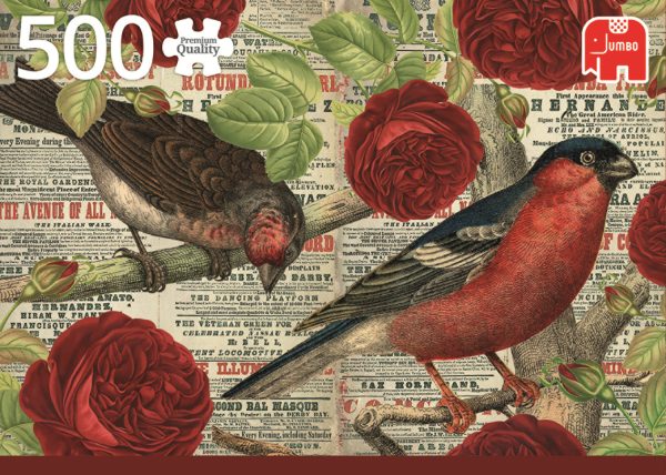 Premium Collection Vogels houden van Bloemen 500 stukjes - Afbeelding 4