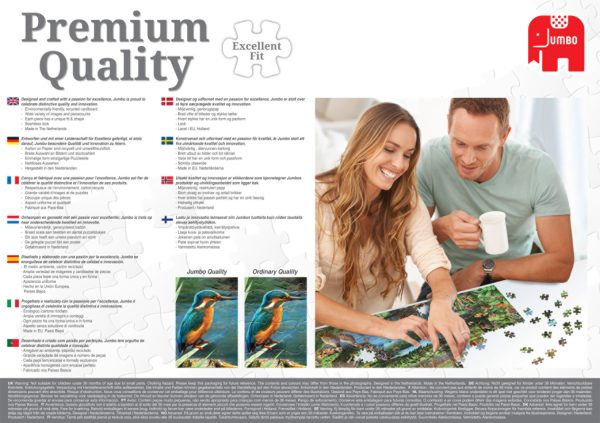 Premium Collection Vogels houden van Bloemen 500 stukjes - Afbeelding 5