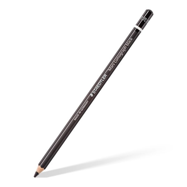 Potlood Mars Lumograph black - 2B - 1 stuk - Afbeelding 6