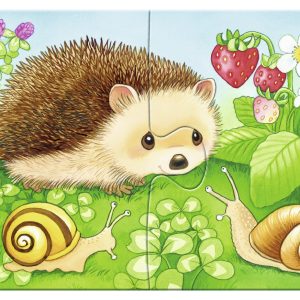 My First Puzzel (2/4/6/8stuks) – Dieren in de tuin