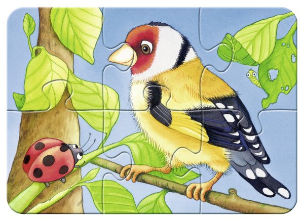 My First Puzzel (2/4/6/8stuks) - Dieren in de tuin - Afbeelding 4