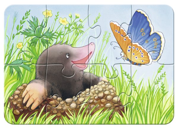 My First Puzzel (2/4/6/8stuks) - Dieren in de tuin - Afbeelding 5