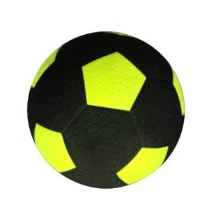 Voetbal (rubber) maat 5 – geel