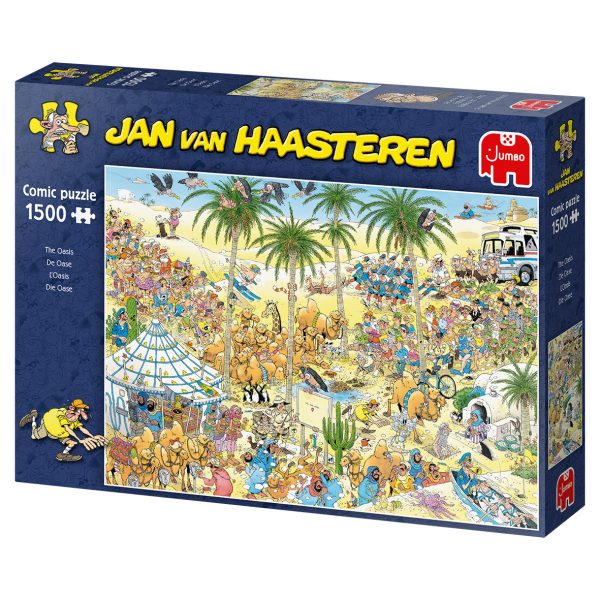 Jan van Haasteren The Oasis 1500 stukjes - Afbeelding 3