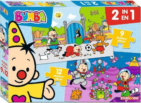 Bumba - Puzzel 2-in-1 (9 en 12 stuks)
