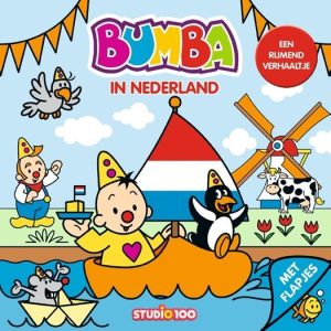 Bumba – Bumba in Nederland (kartonboekje met flapjes)