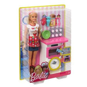 Barbie Cupcake speelset