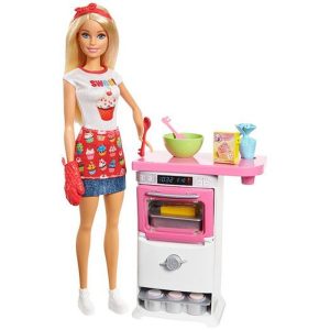 Barbie Cupcake speelset