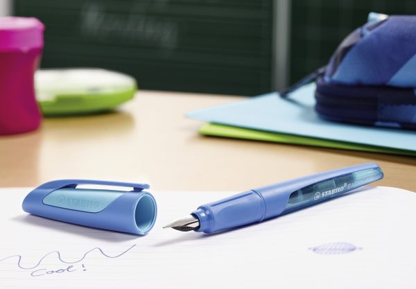 Vulpen - STABILO EASYbuddy - Medium vulpen met uitwisbare blauwe inkt - don - Afbeelding 2